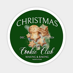 Christmas Cookie Club Family Christmas Baking Xmas Cookies Magnet